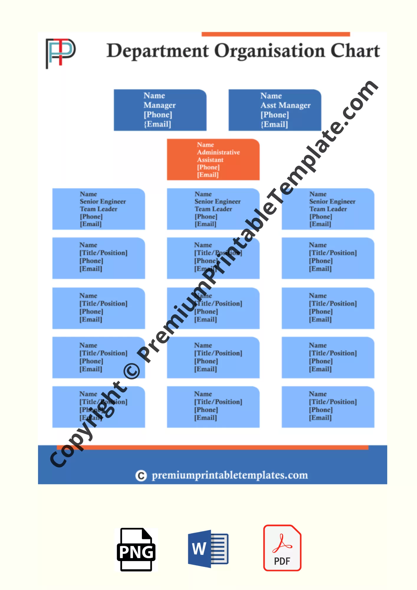 Department Organizational Chart