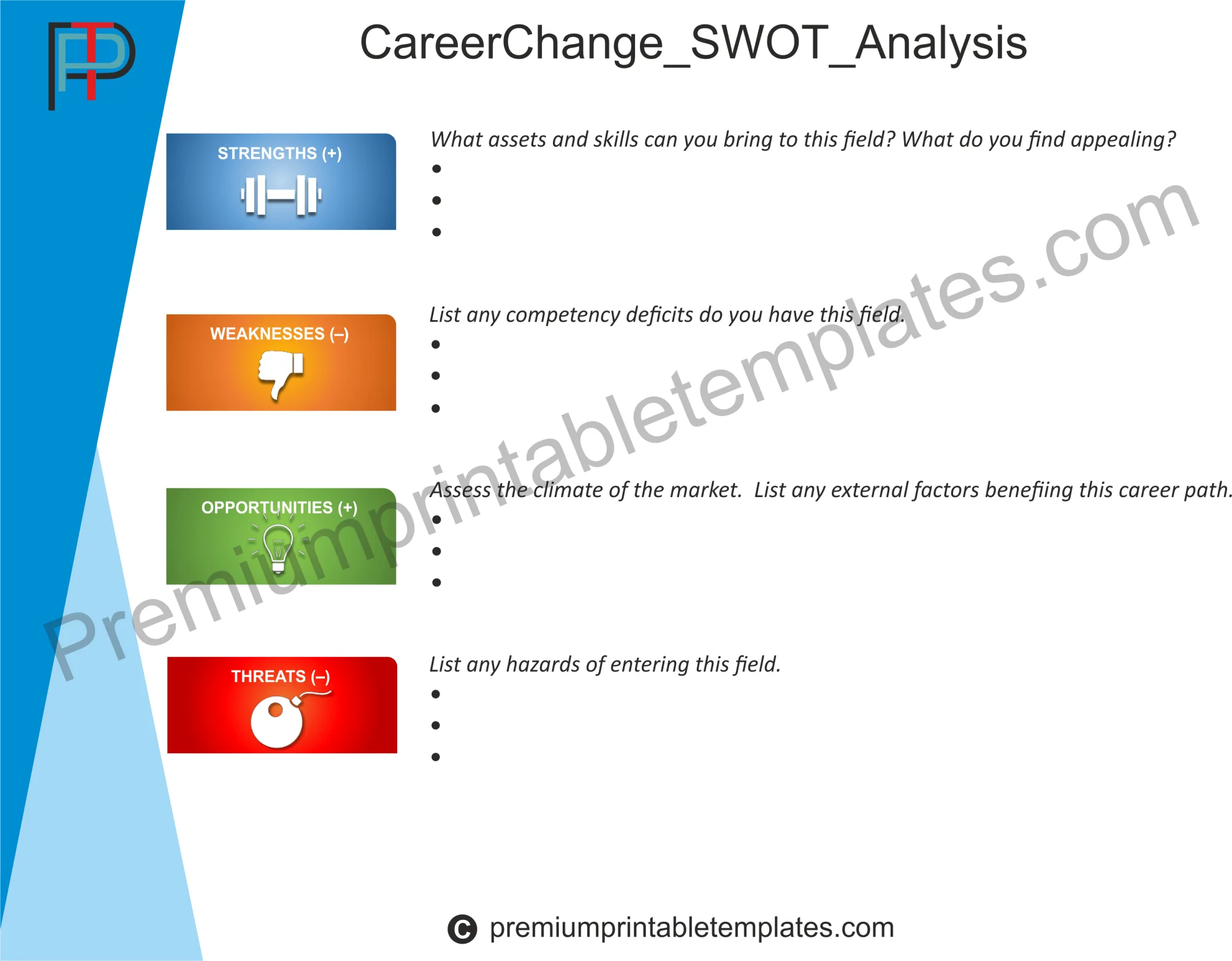 Career Change SWOT