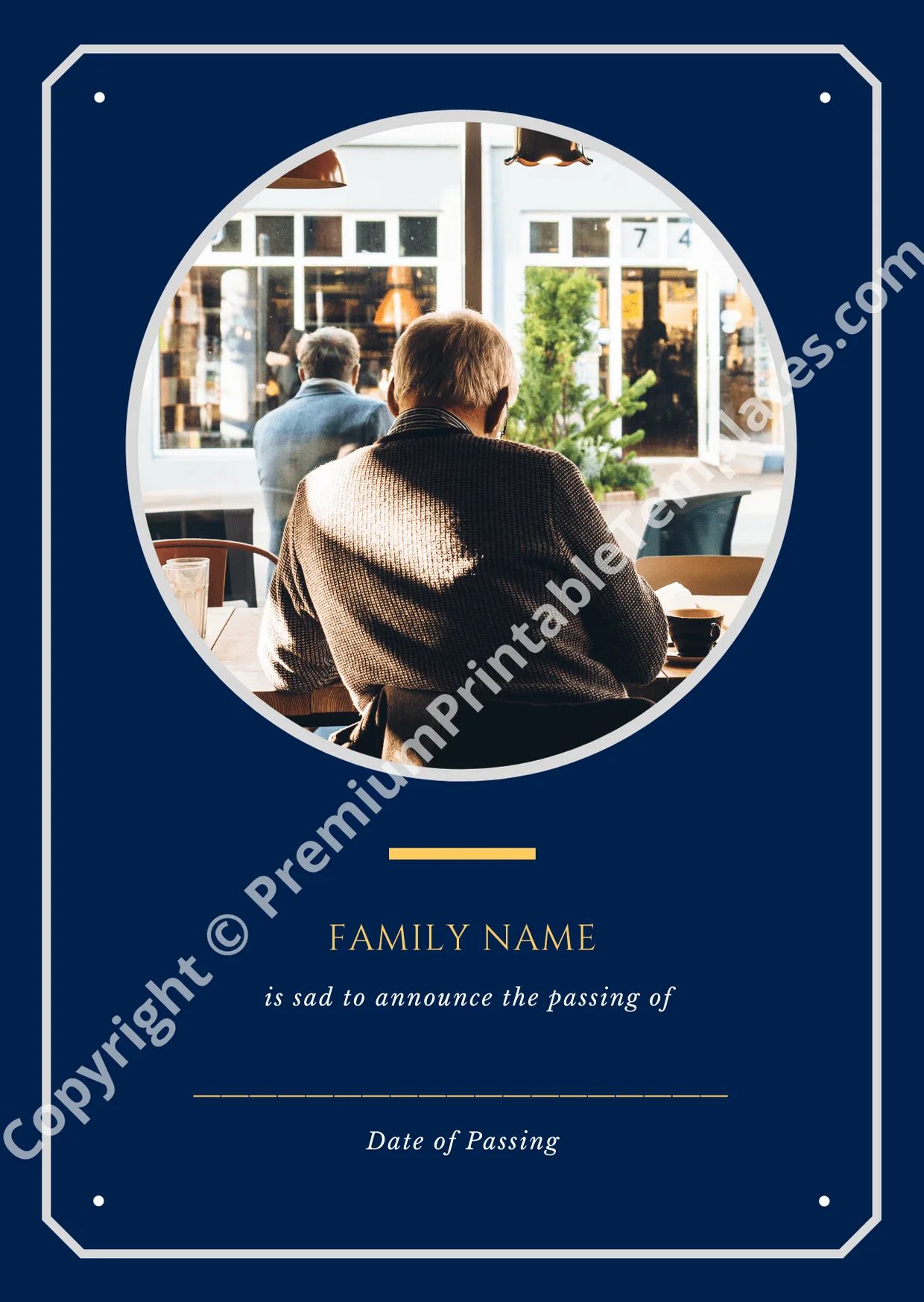 Obituary Template