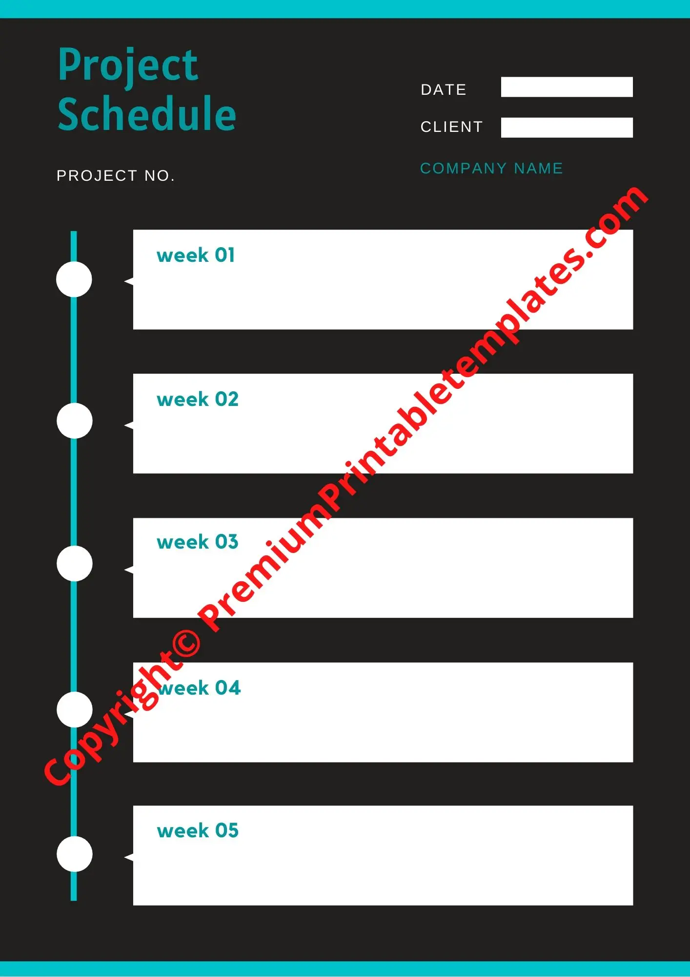 Project Schedule