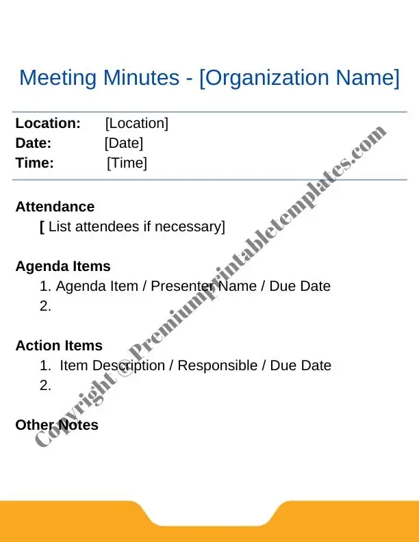 board meeting minutes