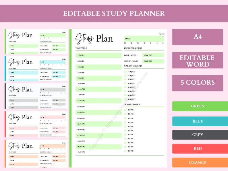 Study Planner Download