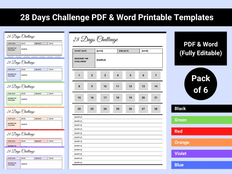 28 Days Challenge